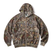 FTC ARC LOGO ZIP UP HOODY CAMO