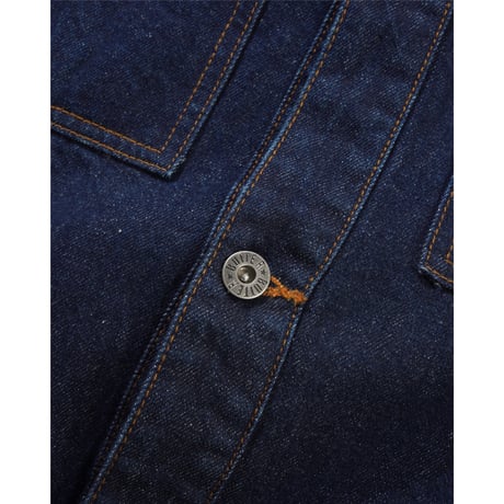 BUTTER GOODS BULL SELVEDGE DENIM JACKET RAW INDIGO