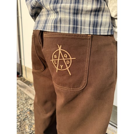 BAGLADY OG DENIM JEANS BROWN