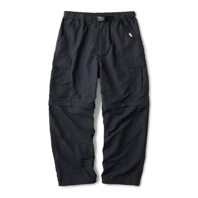 FTC CONVERTIBLE CARGO PANT BLACK | CANOLA SKATE