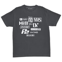 QUASI FORMATS TEE FADED BLACK