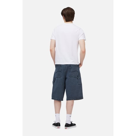 DIME BAGGY CLASSIC DENIM SHORTS OVERDYED BLUE