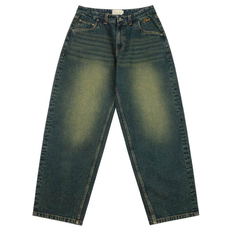 DIME CLASSIC BAGGY DENIM PANTS SANDBLASTED PINE