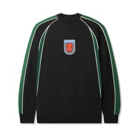 BUTTER GOODS CROWN CREWNECK BLACK