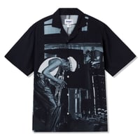 BUTTER GOODS SAVOY RAYON S/S SHIRT BLACK