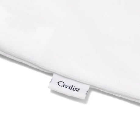 CIVILIST FLOWER TEE WHITE
