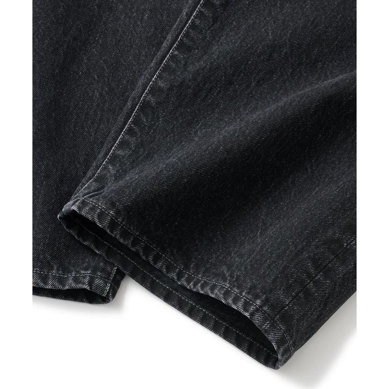 FTC EMB DENIM PANT BLACK | CANOLA SKATESHOP