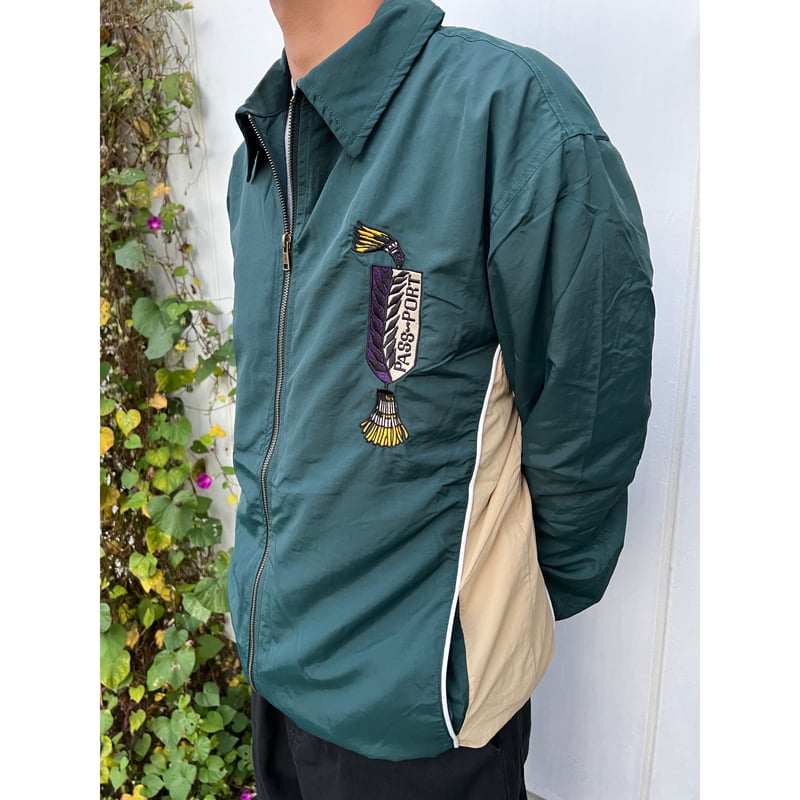 ジャケット・アウター PASS~PORT Tassle-RPET-Delivery jacket sb PASS~PORT TASSLE RPET DELIVERY JACKET GREEN / C