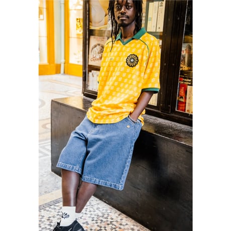 MAGENTA BRASIL FC YELLOW JERSEY