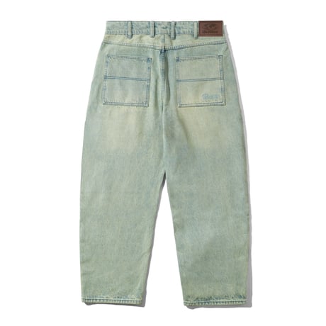 BUTTER GOODS TRIM DENIM JEANS SUNFADE BLUE
