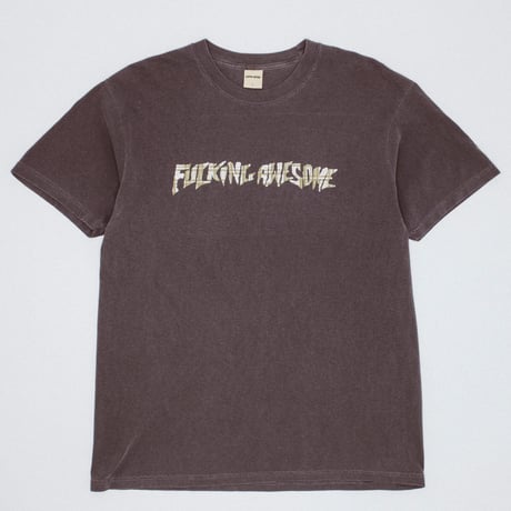 FUCKING AWESOME PLAID PHOTO COPY TEE PEPPER