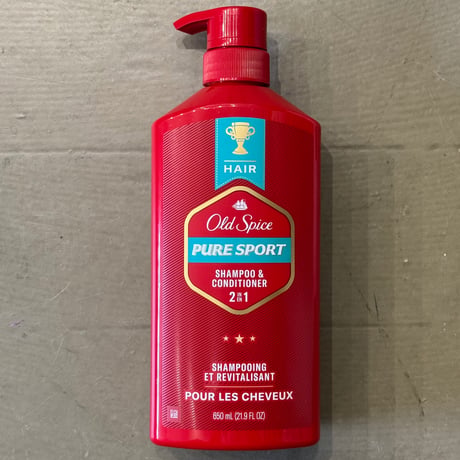 OLD SPICE PURE SPORT SHAMPOO IN CONDITIONER