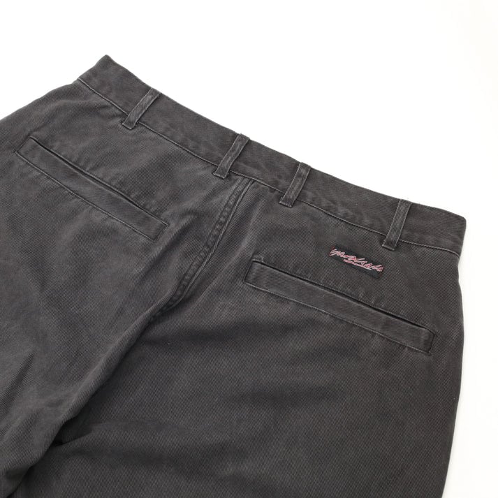YARDSALE PHANTASY SLACKS BLACK | CANOLA SKATESHOP