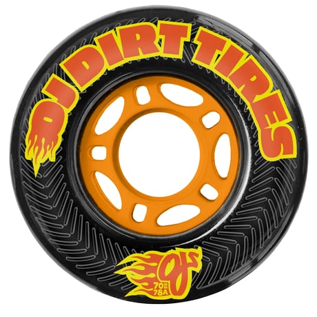 OJ WHEELS DIRT TIRES THUNDER JUICE  70MM 78A