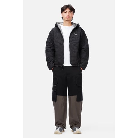 DIME REVERSIBLE INSULATED JACKET BLACK