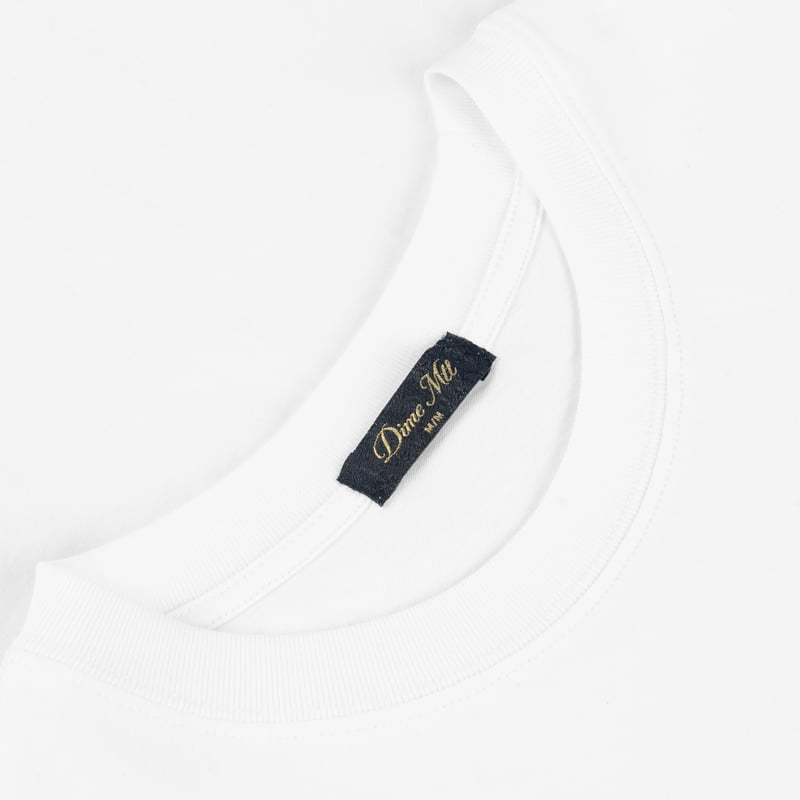 DIME CLASSIC SMALL LOGO TEE SHIRT WHITE | CANOL DIME CLASSIC SMALL LOGO TEE SHIRT WHITE | CANOL