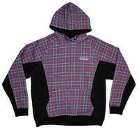 BAGLADY TARTAN WARP HOODIE