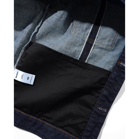 BUTTER GOODS BULL SELVEDGE DENIM JACKET RAW INDIGO