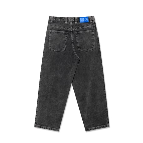 POLAR SKATE.CO BIG BOY PANTS SILVER BLACK