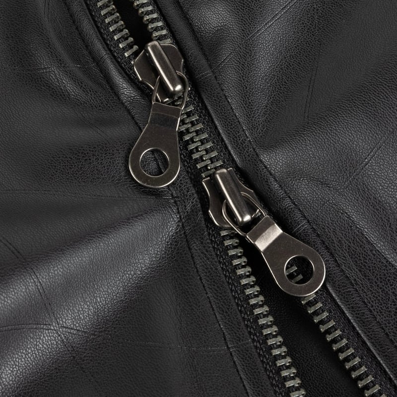 DIME DEBOSSED WAVY JACKET BLACK | CANOLA SKATESHOP