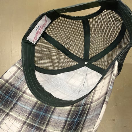 YARDSALE PHANTASY PLAID CAP GREEN