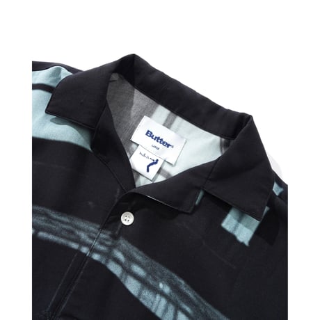 BUTTER GOODS SAVOY RAYON S/S SHIRT BLACK