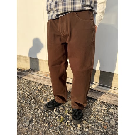 BAGLADY OG DENIM JEANS BROWN