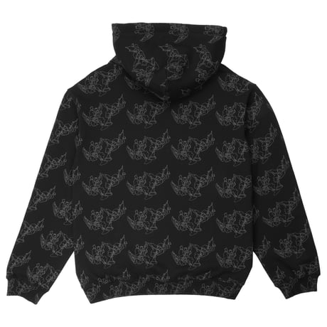 PASS~PORT TRUMPETS ZIP HOOD BLACK