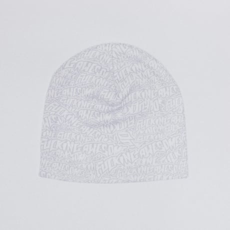 FUCKING AWESOME FOR YOUR HEALTH SKULLY WHITE