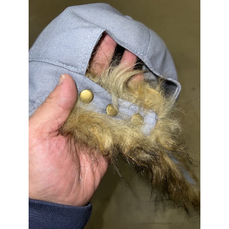 CARPET COMPANY C-STAR FUR HAT LIGHT DENIM | CAN