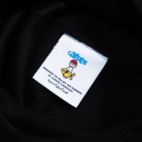 CARPET COMPANY  RHINESTONE BEANIE BLACK