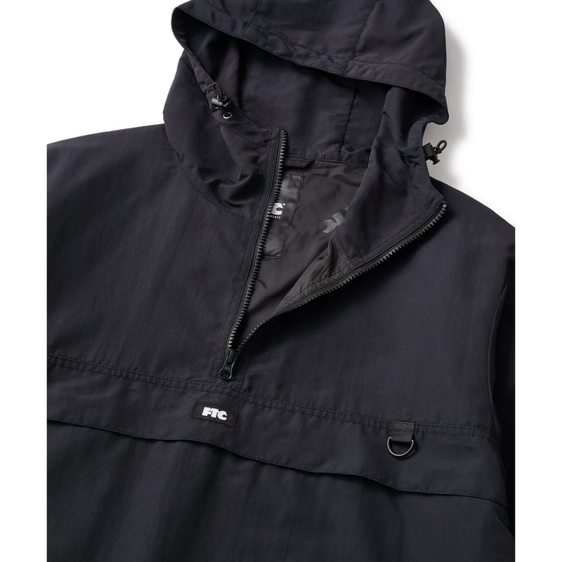 FTC UTILITY ANORAK JACKET BLACK | CANOLA SKATESHOP
