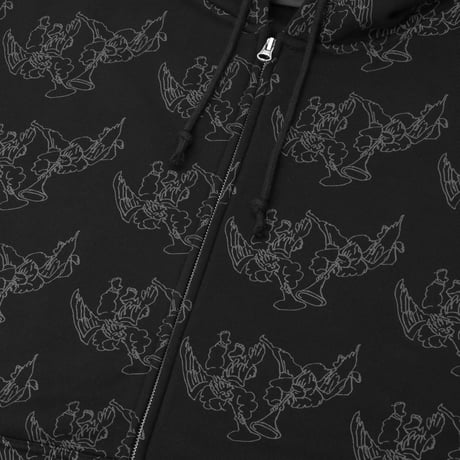 PASS~PORT TRUMPETS ZIP HOOD BLACK
