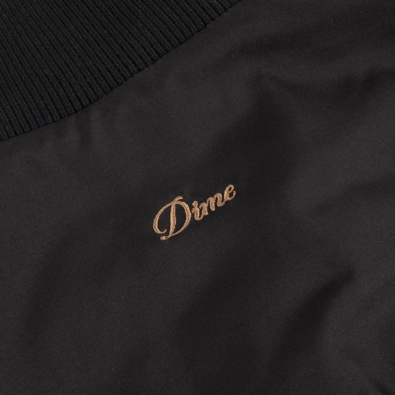 DIME INSULATED BOMBER BLACK | CANOLA SKATESHOP
