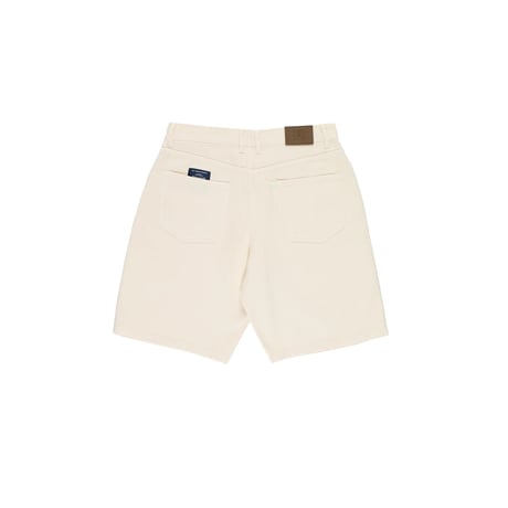 POP TRADING COMPANY LONGER DRS SHORTS OFF WHITE