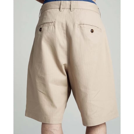 POP TRADING COMPANY BOAT SHORT WHITE PEPPER