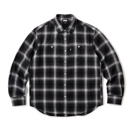 FTC SHADOW PLAID SHIRT BLACK