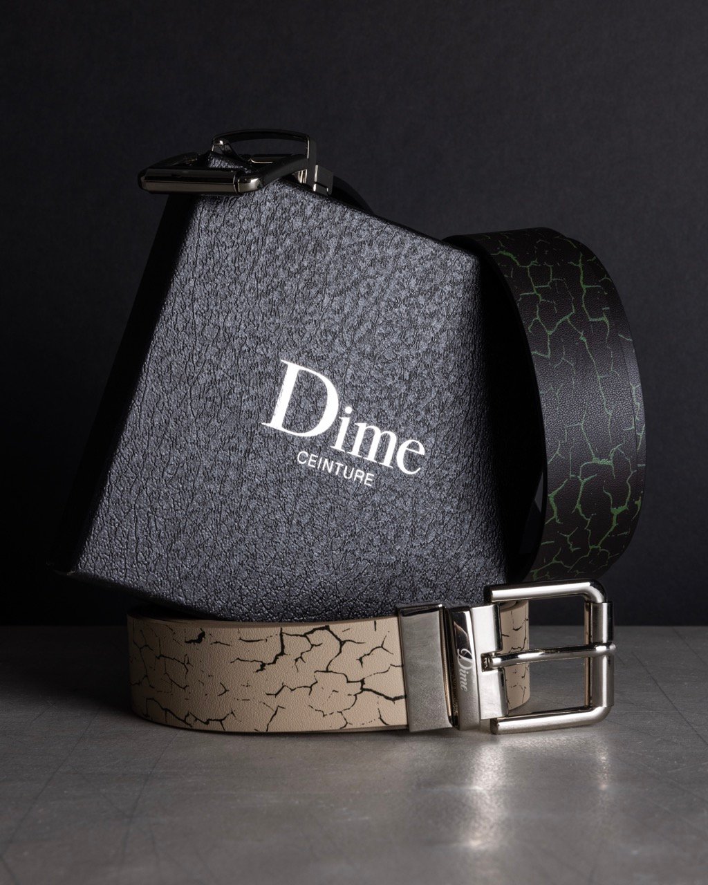 【新品/正規品】 Dime ブラウン レザーベルト　L/XL 新品/正規品】 Dime ブラウン レザーベルト L/XL Premium