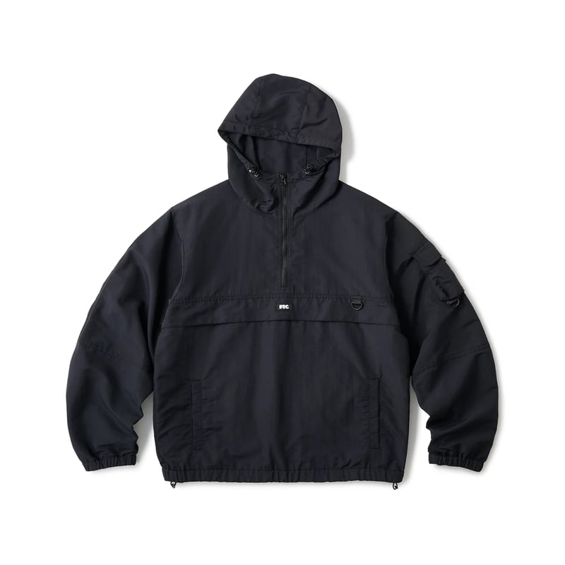 FTC UTILITY ANORAK JACKET BLACK | CANOLA SKATESHOP