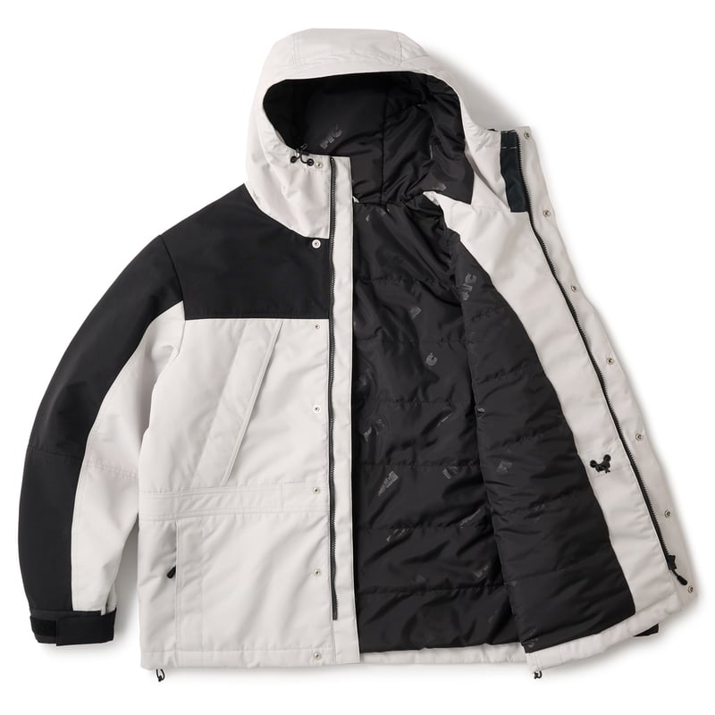 FTC WATERPROOF 3L MOUNTAIN JACKET WHITE | CANOL