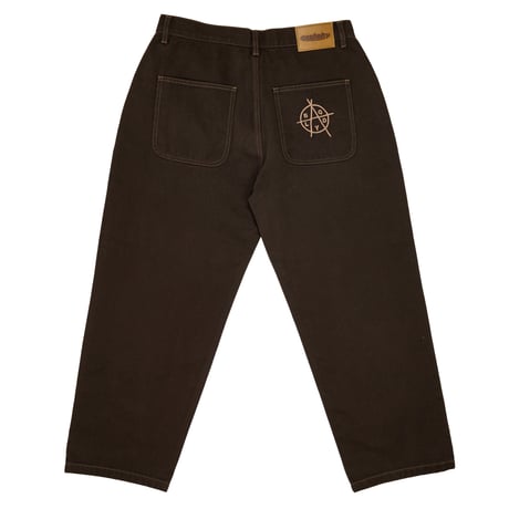 BAGLADY OG DENIM JEANS BROWN