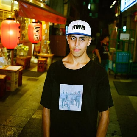 Y TOWN PLAYAZ YTOWN BOX LOGO CAP BLUE