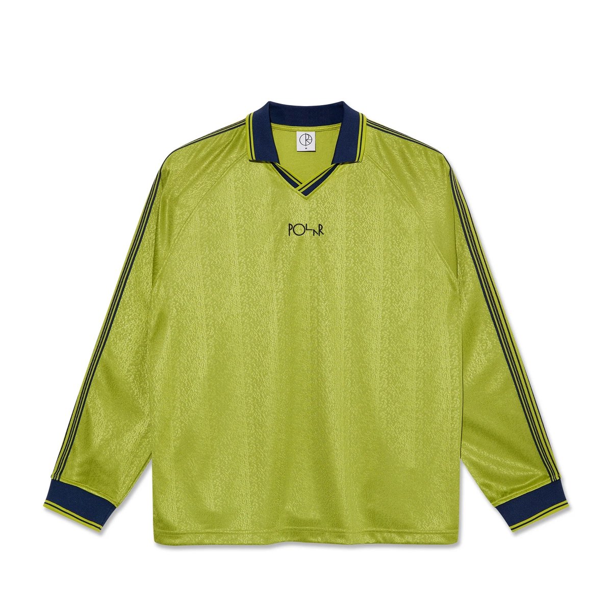 POLAR SKATE.CO DAVIE LS SHIRT PERIDOT/DARK BLU