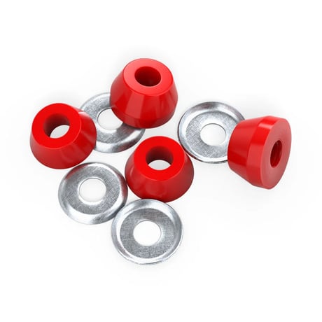 INDEPENDENT GENUINE PARTS STANDARD CONICAL 88A CUSHIONS SOFT RED