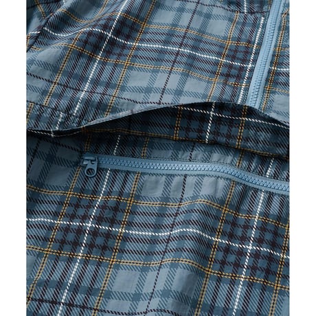 FTC UTILITY ANORAK JACKET GREEN PLAID