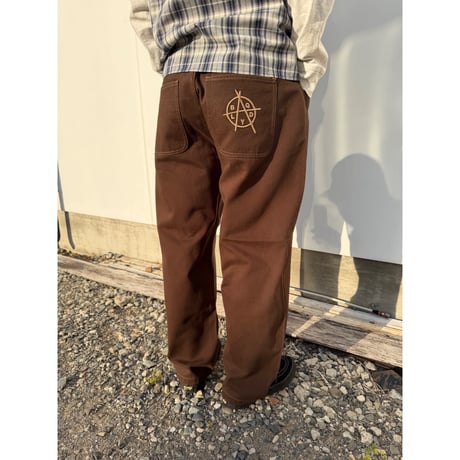 BAGLADY OG DENIM JEANS BROWN