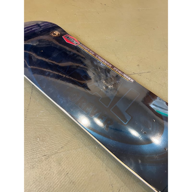 REAL DBX OVAL BLUE FOIL DECK 8.5 | CANOLA SKATE