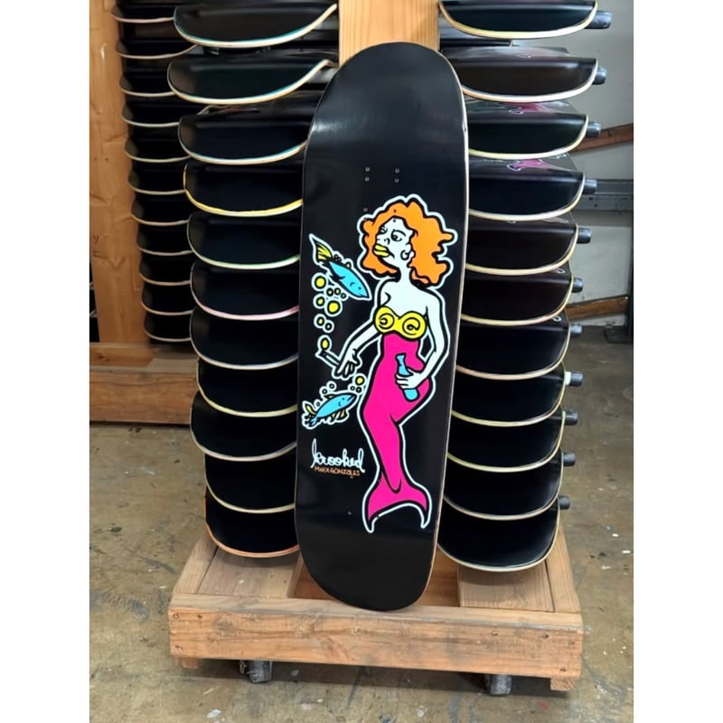 KROOKED MARK GONZALES MERMAID HAND SCREENED DEC