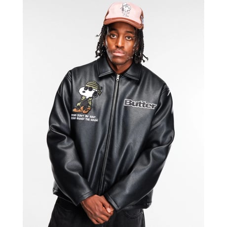BUTTER GOODS GUARD DOG JACKET BLACK