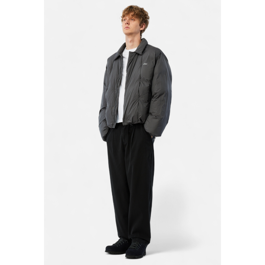 正規店 / M】Dime Pleated Puffer ダウンジャケット Dime VELVET 